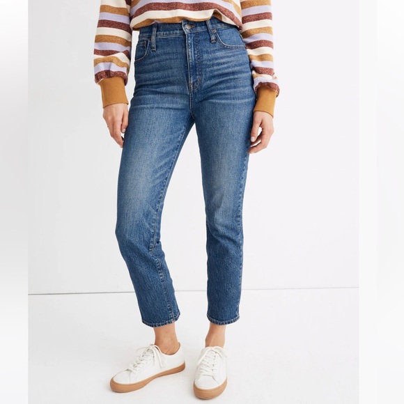 Madewell Classic Straight Jeans Size 27 - Picture 2 of 8